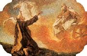 PIAZZETTA, Giovanni Battista Elijah Taken up in a Chariot of Fire painting